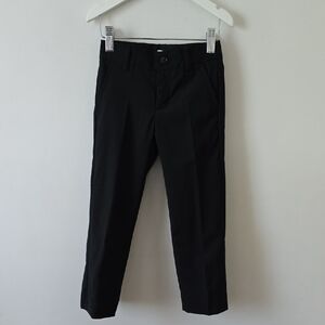 Janie and Jack Black Formal Kids Trousers